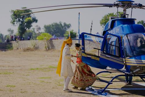 wedding helicopter services